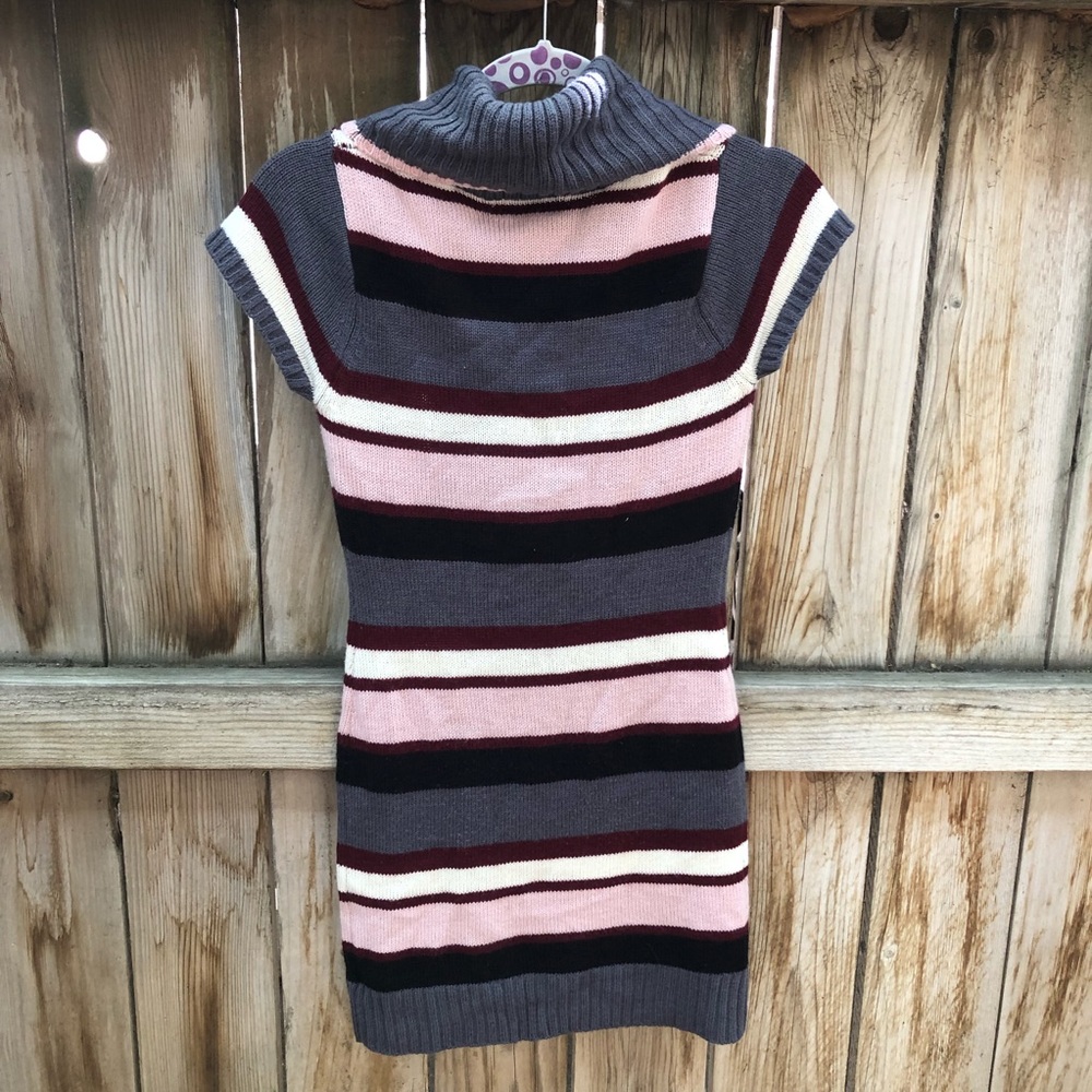 Made for me to look amazing sweater dress M stripe - Picture 3 of 7